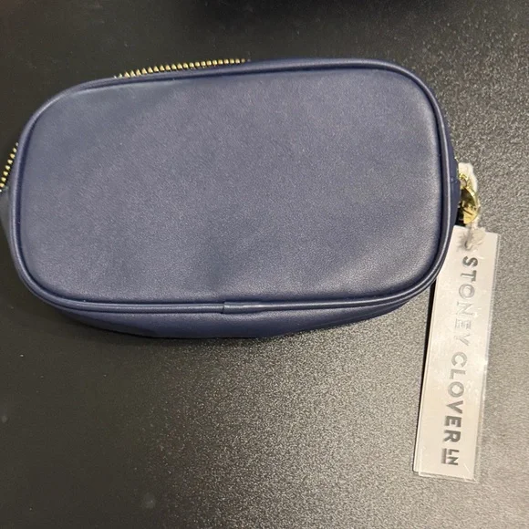 Stoney Clover Lane Sapphire Petite Zip Pouch - Picture 1 of 4